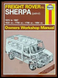Freight Rover BL Sherpa (Petrol) 1974-1987 Owners Workshop Manual - Книги