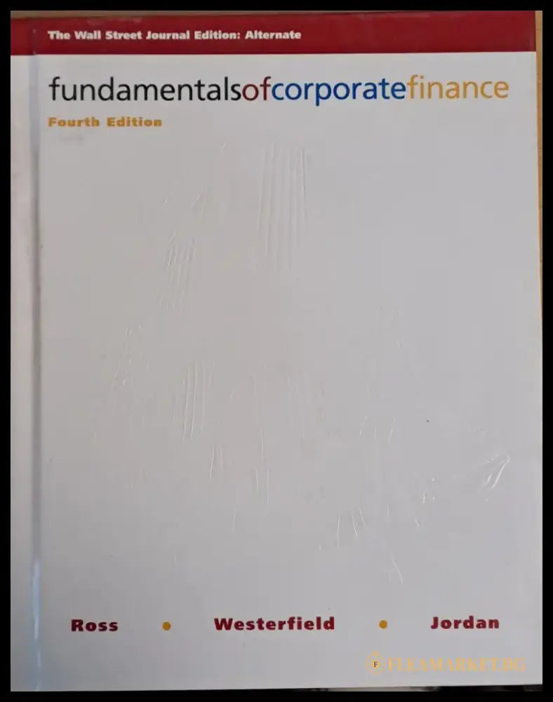 Fundamentals of corporate finance - Книги