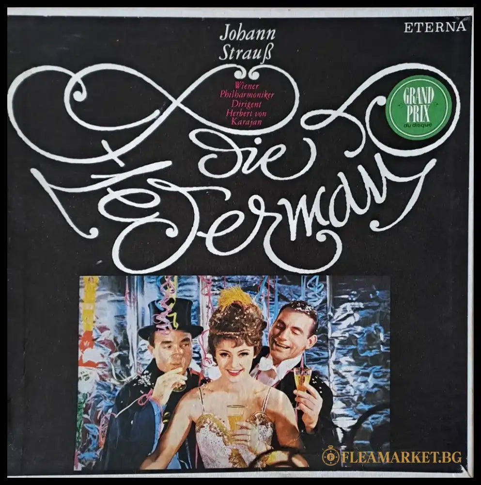 Gala Operette. Johann Straus. Wiener Philharmoniker - Dirigent: Herbert von Karajan - antique