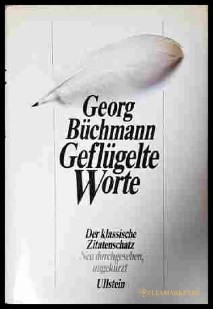 Geflügelte Worte - Georg Büchmann