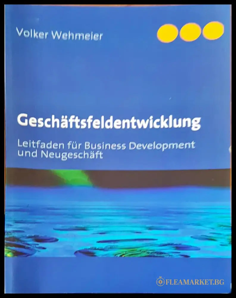 Geschaftsfeldentwicklung - Книги