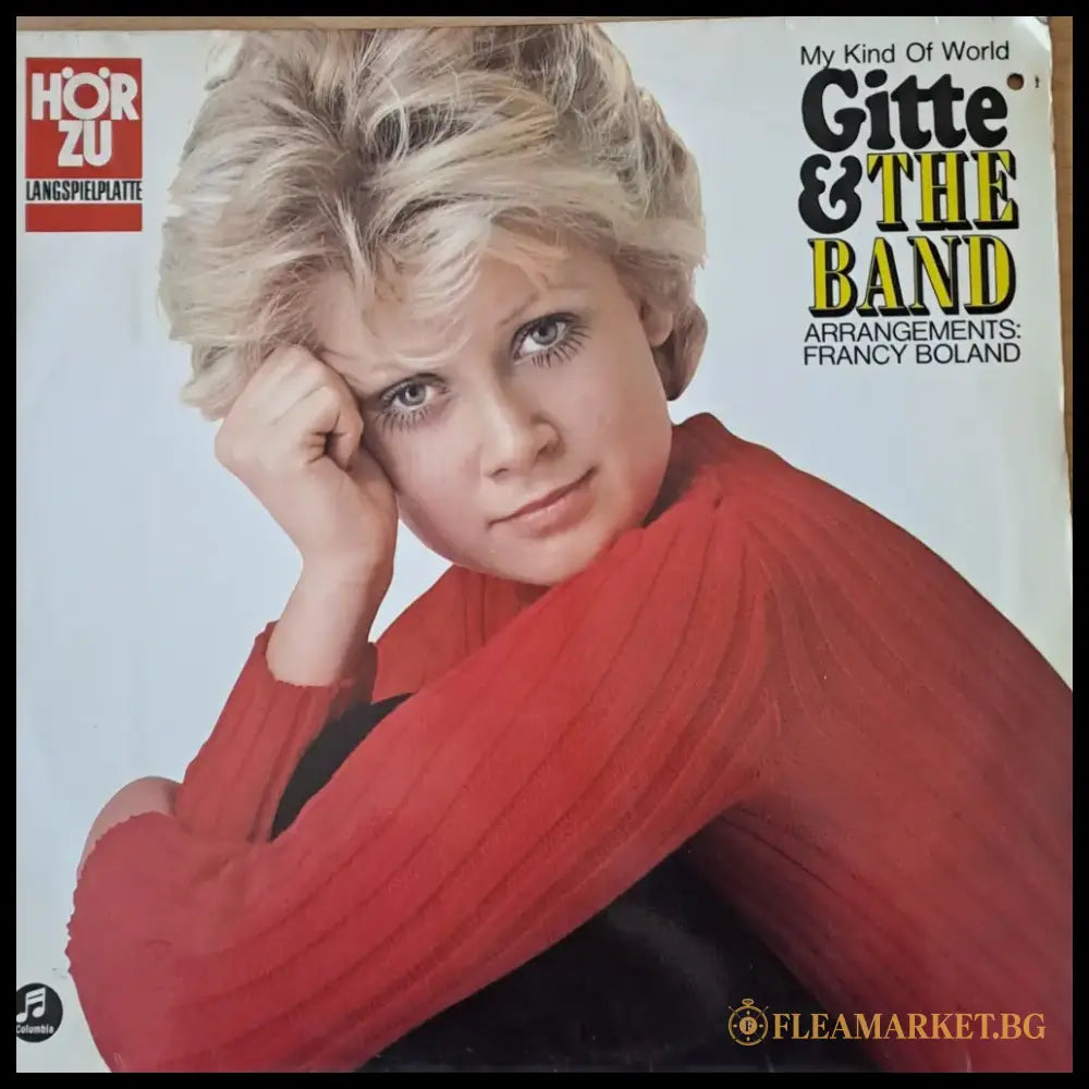 Gitte and The Band. Arrangements: Francy Boland - antique