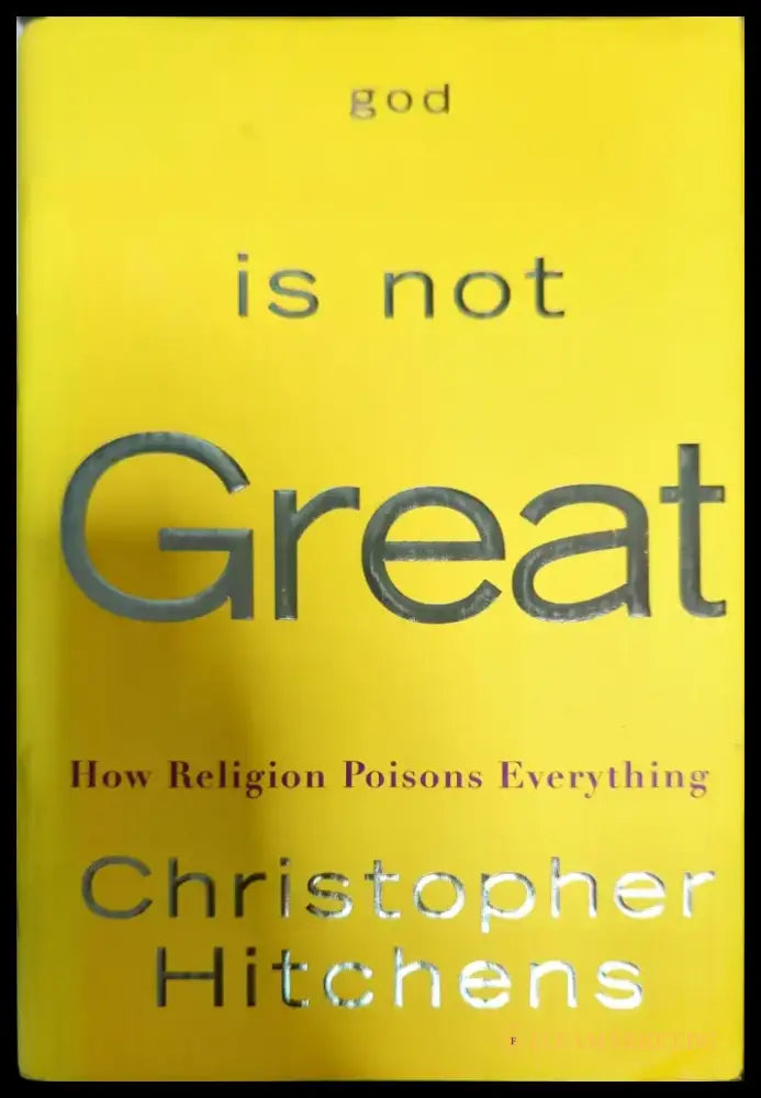 God Is Not Great - Книги