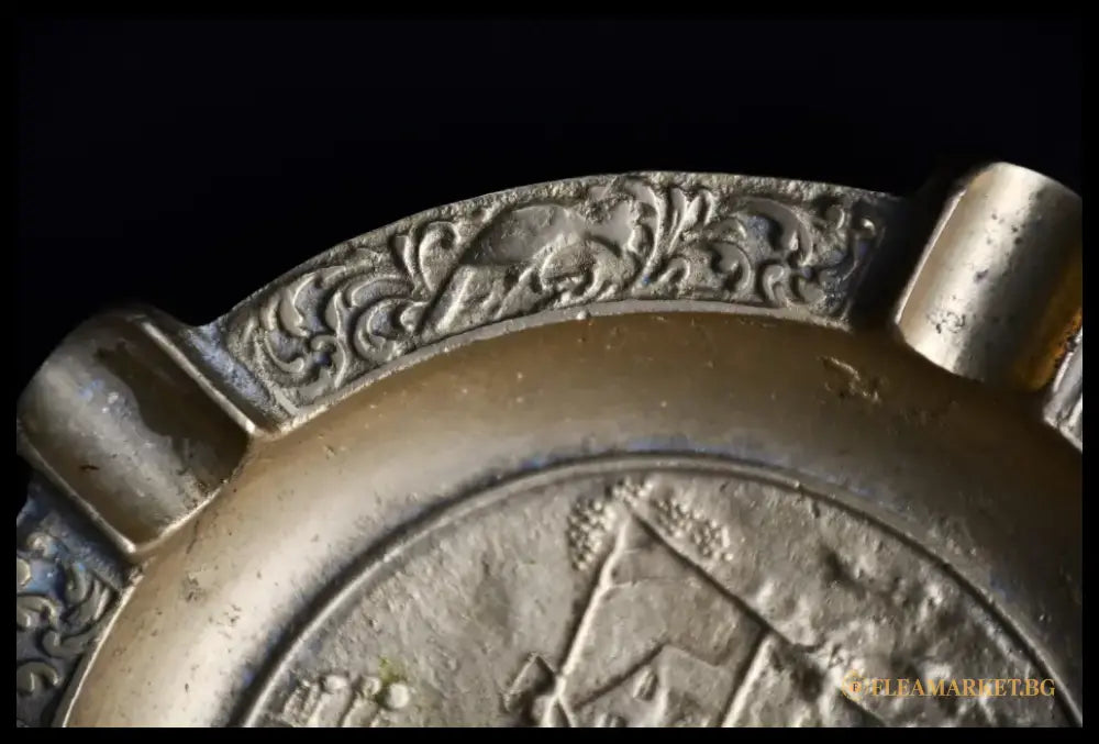 Голям бронзов пепелник от Нидерландия - antique