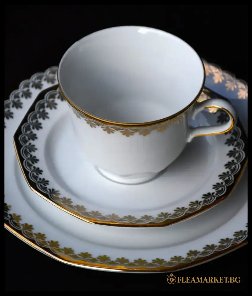 Голям сервиз за кафе от баварски порцелан - antique