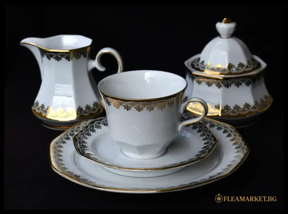 Голям сервиз за кафе от баварски порцелан - antique