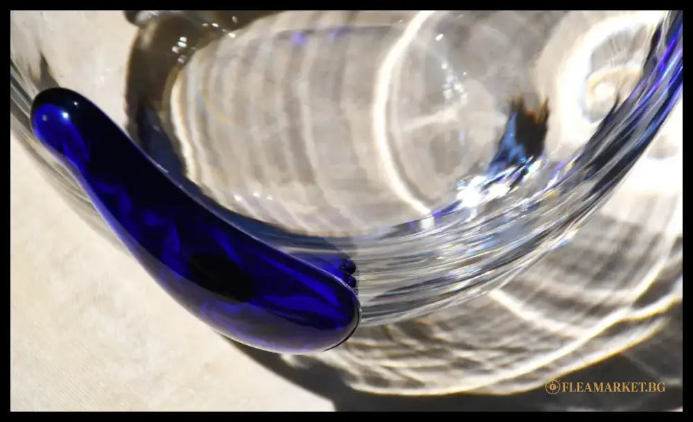 Голяма art-glass ваза - antique
