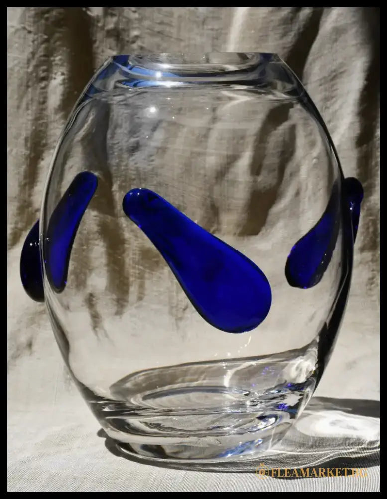 Голяма art-glass ваза - antique