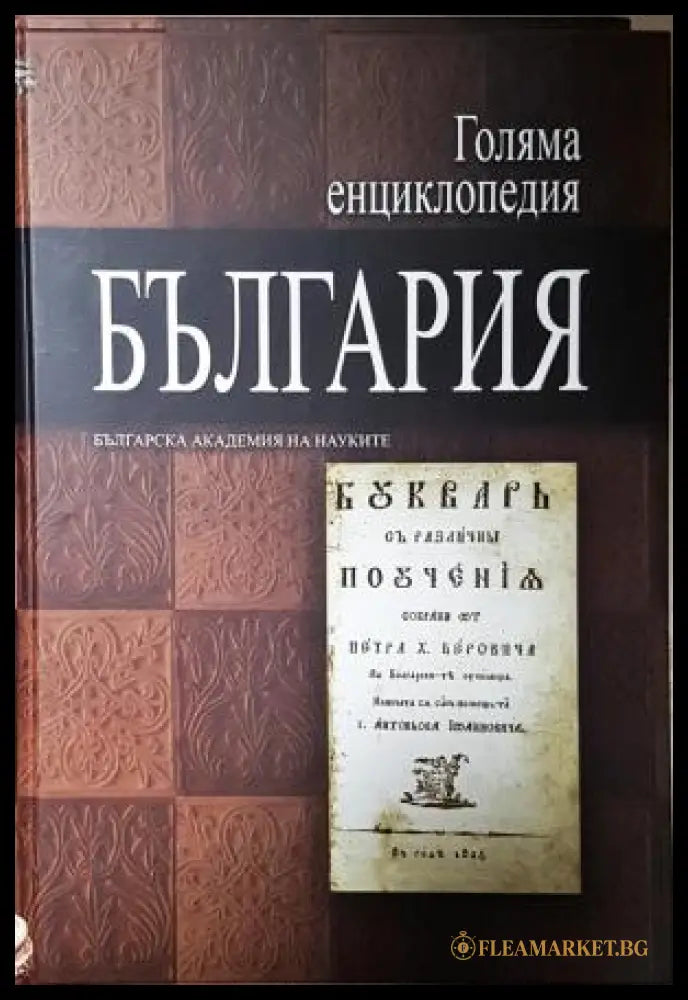Голяма енциклопедия ’България’. Том 10 (551) - Книга