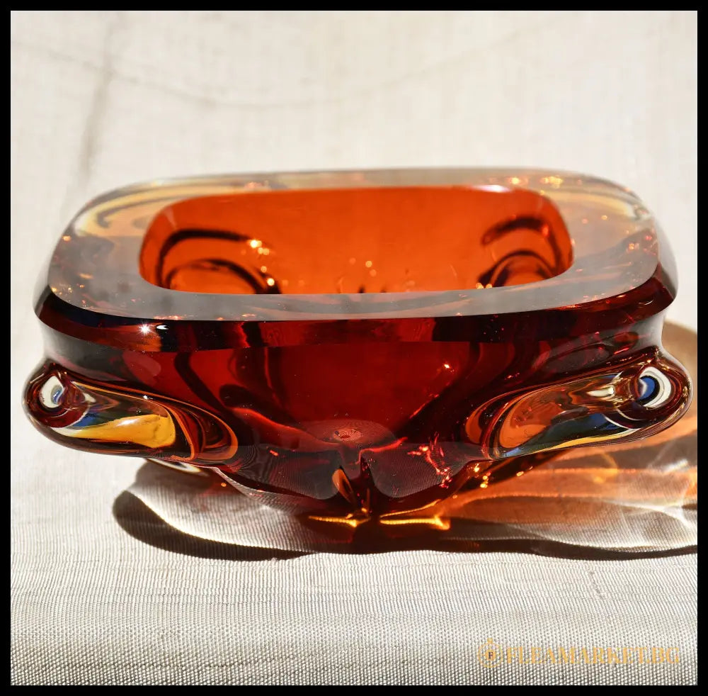 Голяма купа Murano - вер. Флавио Поли (876545678989) - Декоративно изкуство