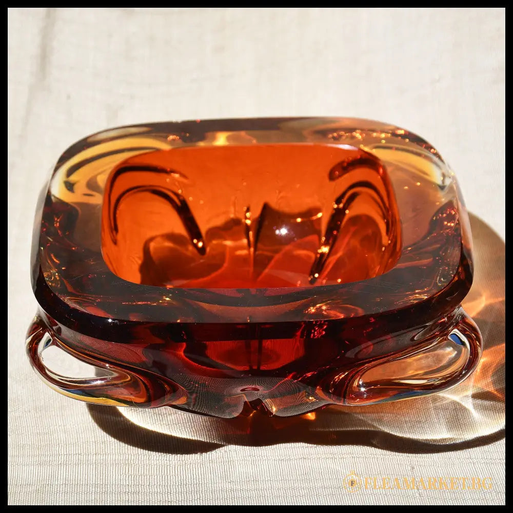 Голяма купа Murano - вер. Флавио Поли (876545678989) - Декоративно изкуство