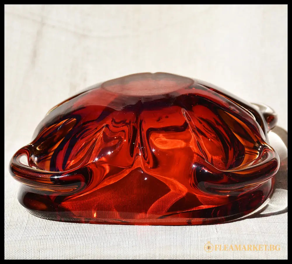 Голяма купа Murano - вер. Флавио Поли (876545678989) - Декоративно изкуство