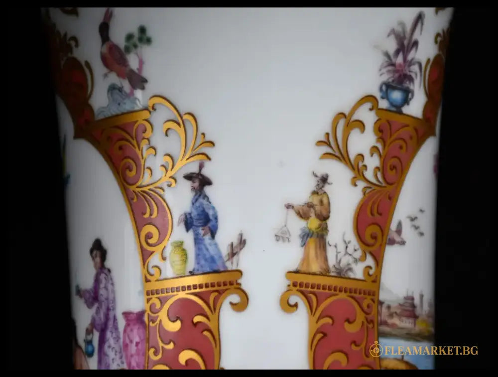 Голяма ваза ’AK Kaiser’ (Западна Германия). Модел ’Chinois’ - antique