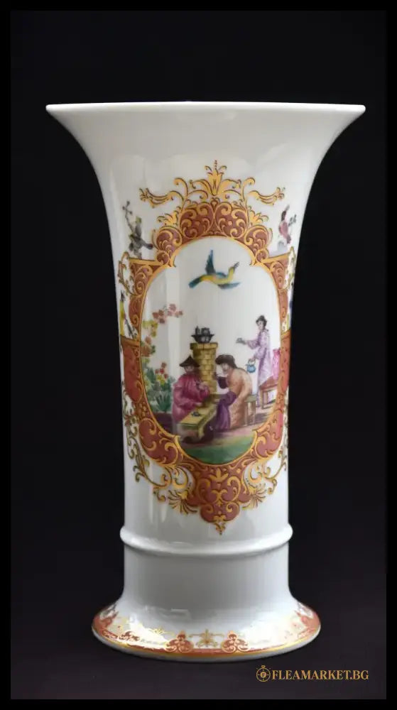 Голяма ваза ’AK Kaiser’ (Западна Германия). Модел ’Chinois’ - antique