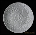 Голямо плато с релефна декорация - antique