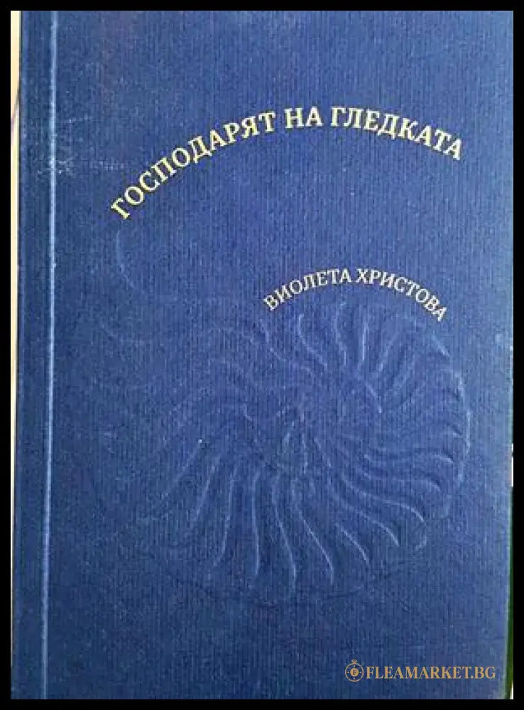 Господарят на гледката - Виолета Христова - корица