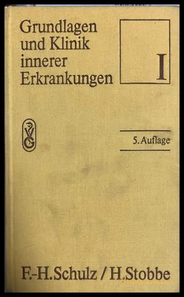 Корица на Grundlagen und Klinik innerer Erkrankungen