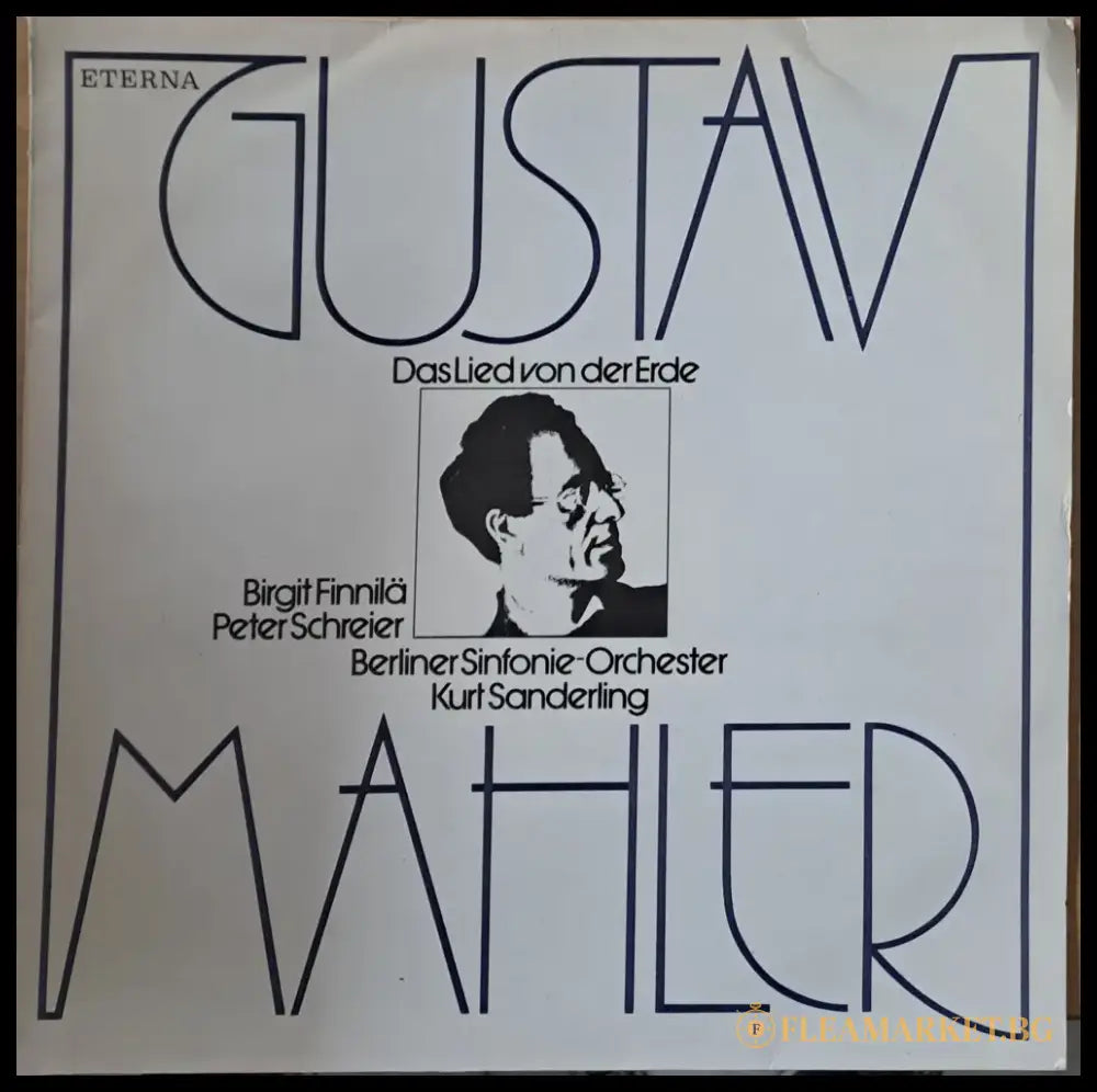 Gustav Mahler: Das Lied von der Erde - Birgit Finnila Alt / Peter Schreider Tenor - antique