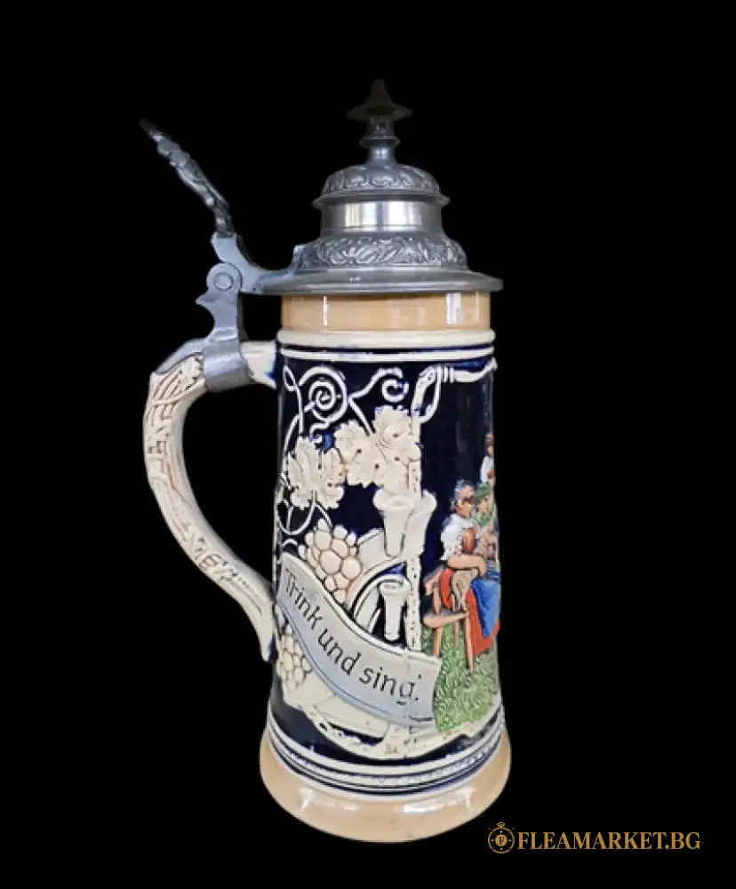 Халба с капак,вместимост 0,5L (495)