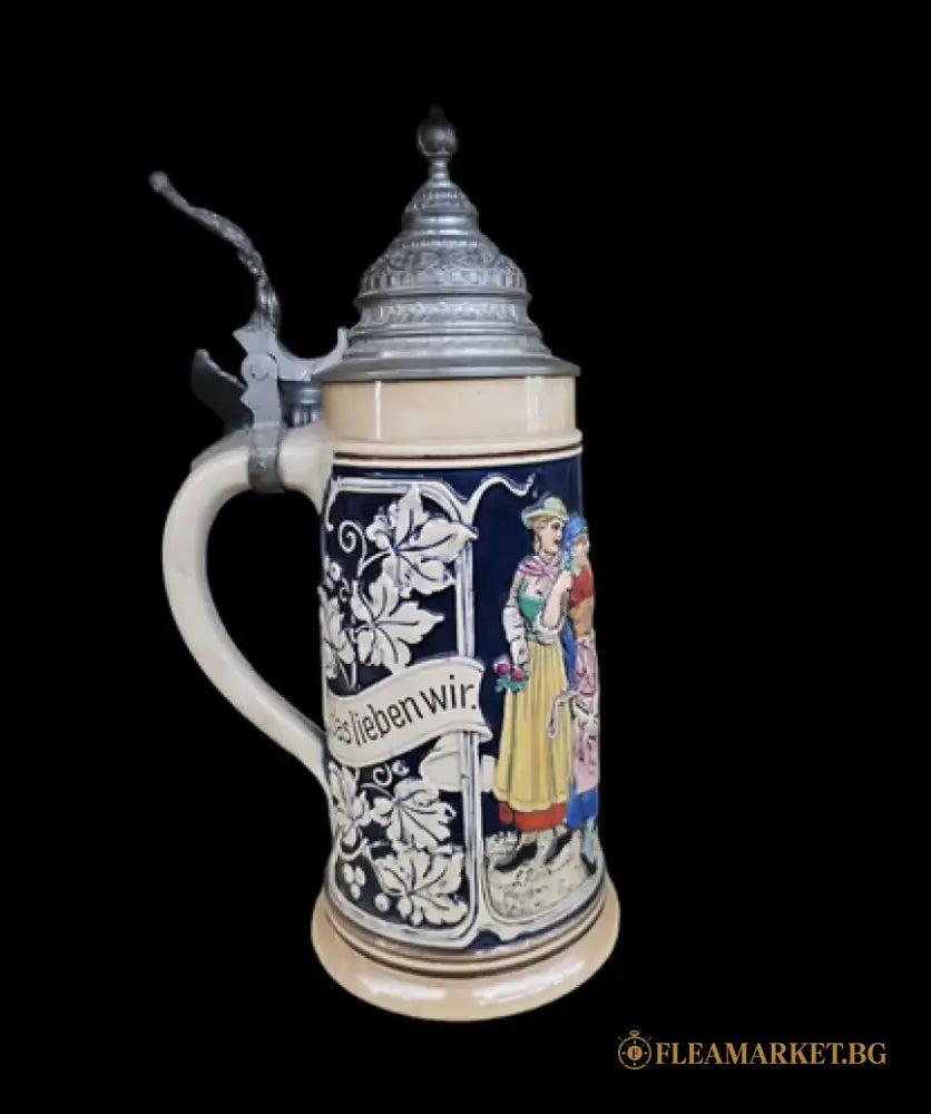 Халба с капак,вместимост 0,5L (497)