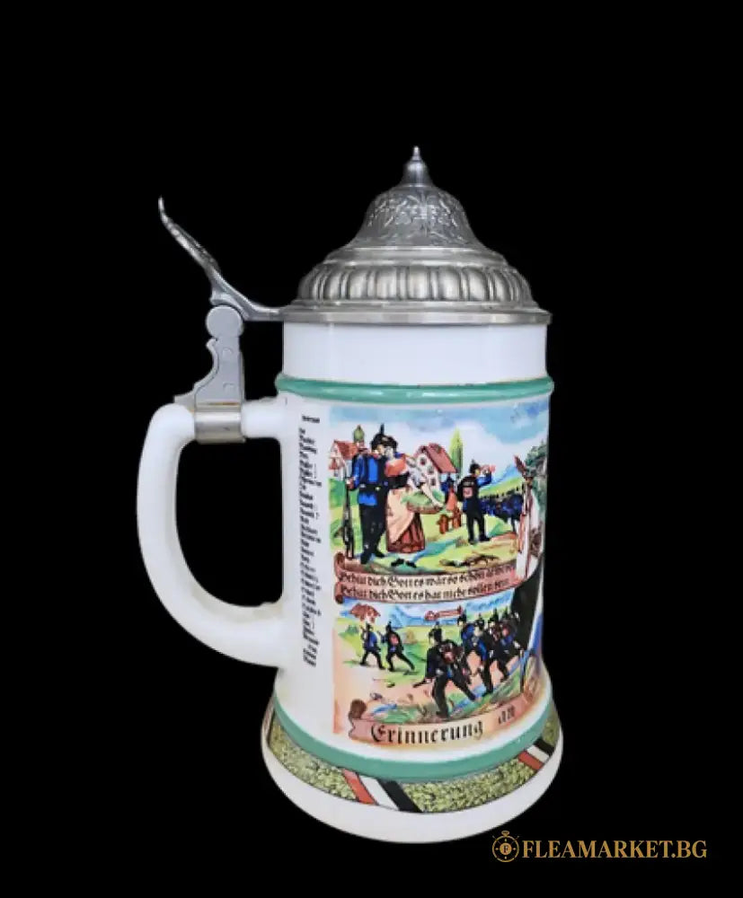 Халба с капак,вместимост 0,5L (496)