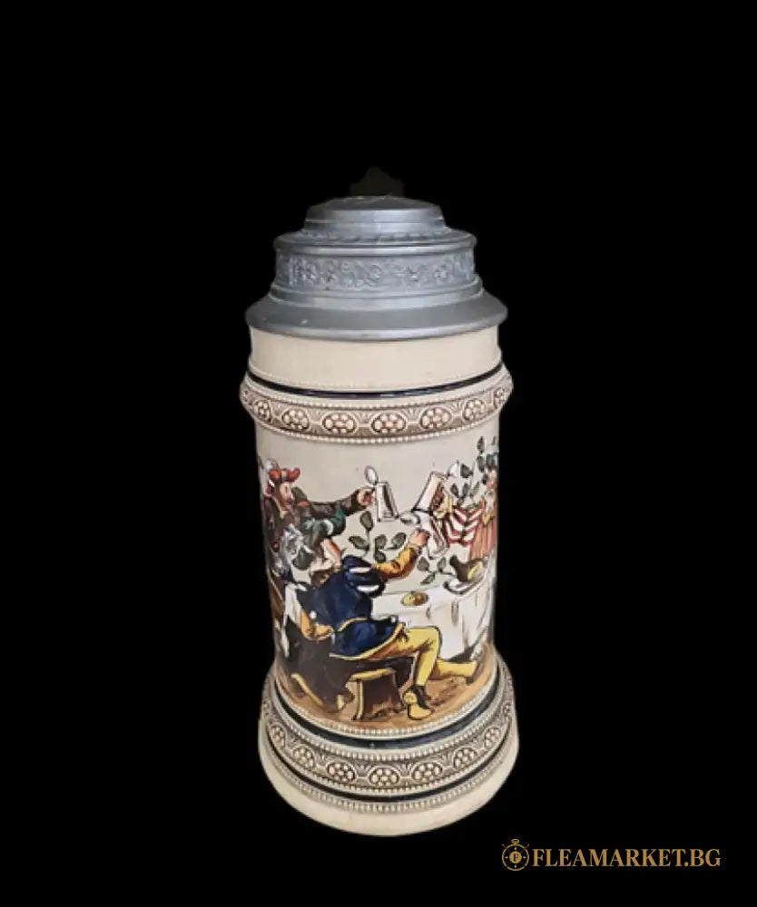 Халба с капак,вместимост 0,5L (494)