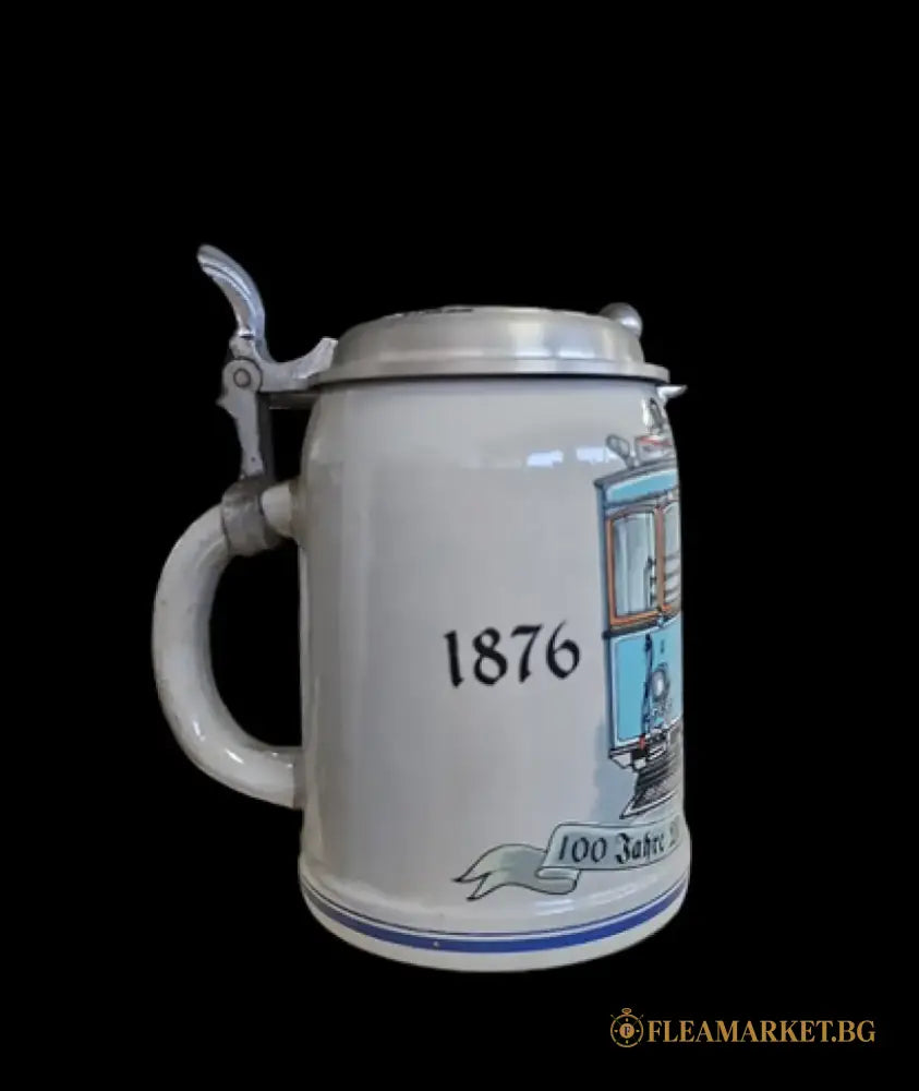 Халба с капак,вместимост 0,5L (468)