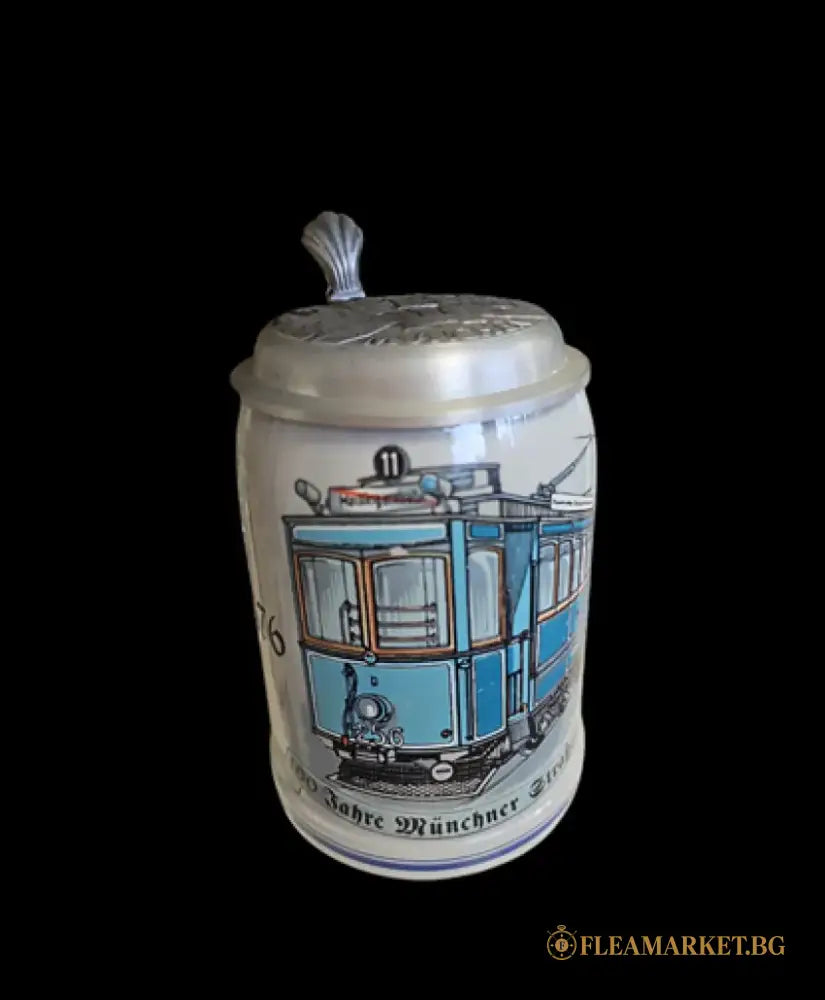 Халба с капак,вместимост 0,5L (468)