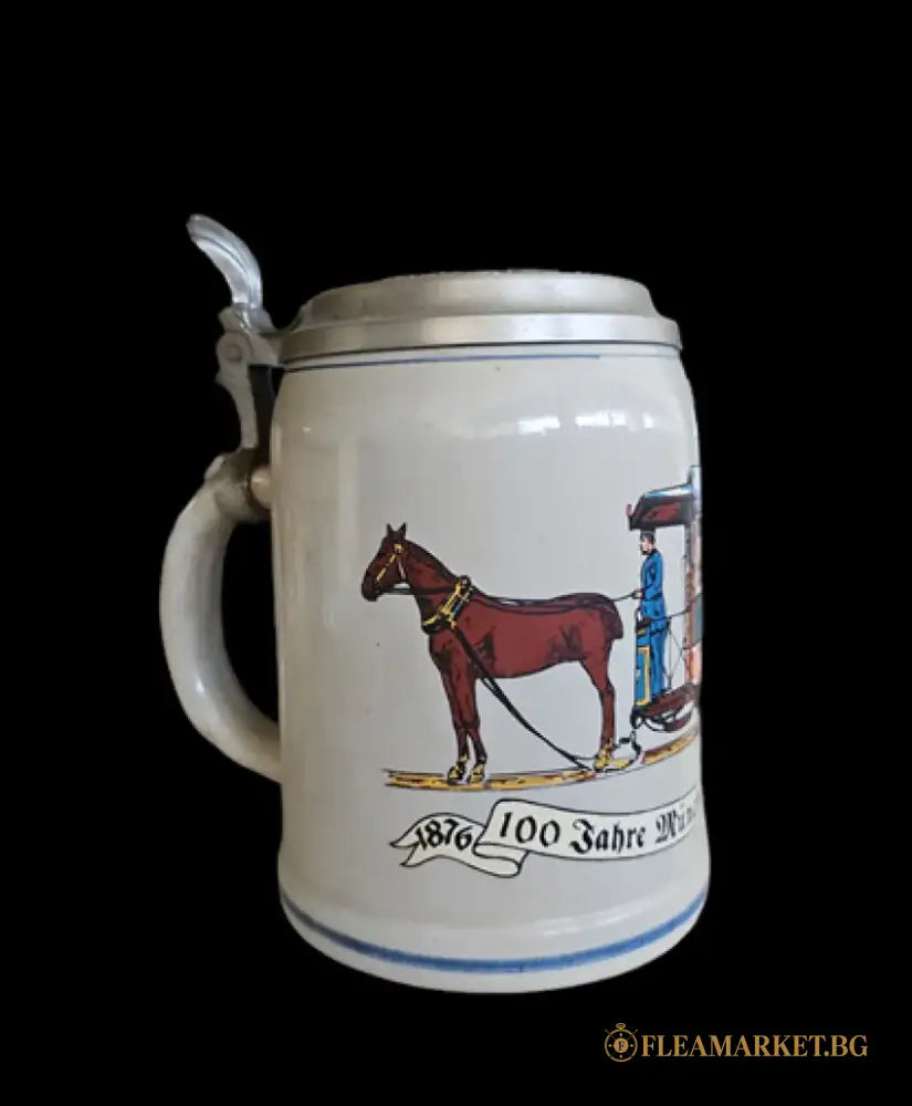 Халба с капак,вместимост 0,5L (465)