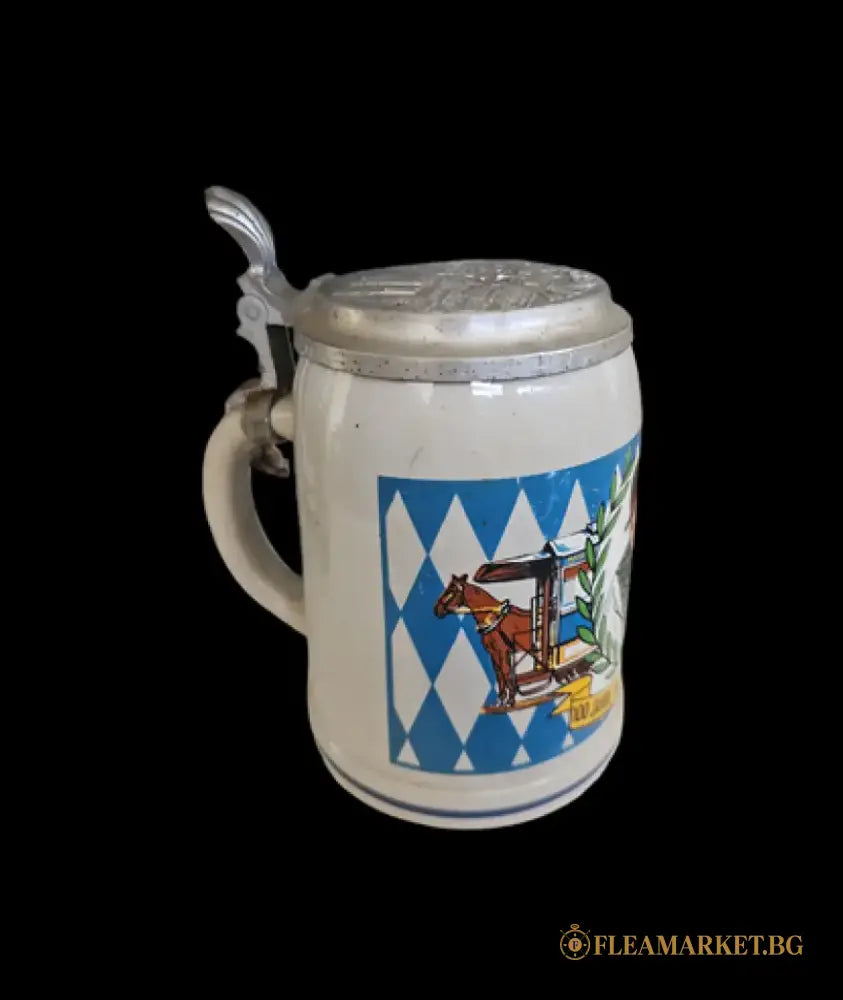 Халба с капак,вместимост 0,5L (462)
