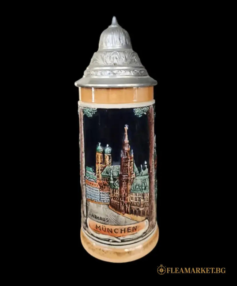 Халба с капак,вместимост 0,5L (464)