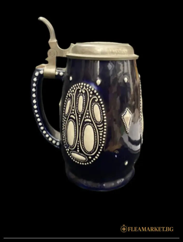 Халба с капак,вместимост 1L (501)