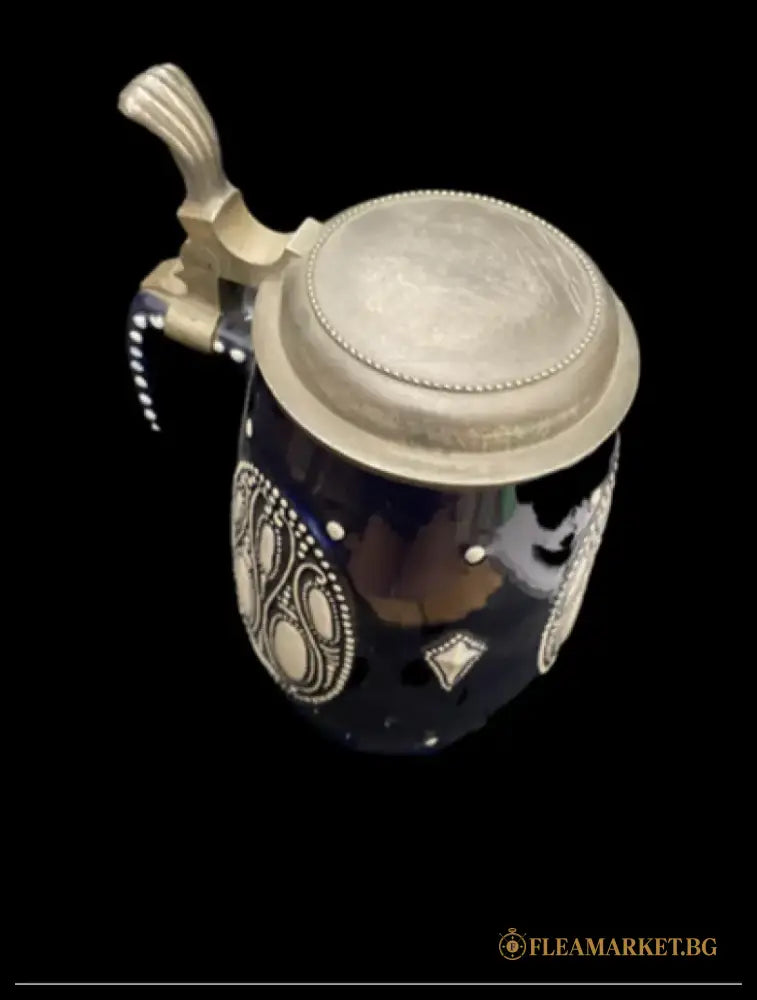Халба с капак,вместимост 1L (499)