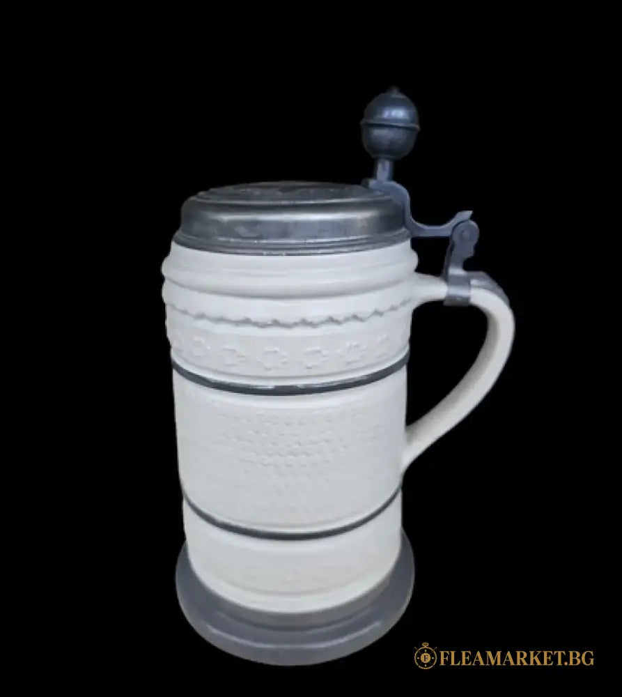 Халба с капак,вместимост 1L (490)