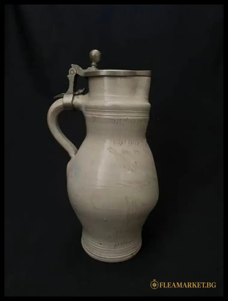 Халба с капак,вместимост 1L (515)