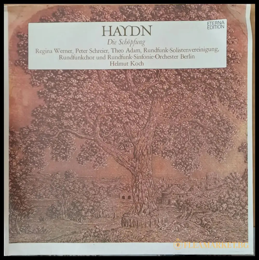 Haydn: Die Schopfung - Regina Werner Theo Adam Rundfunk-Sinfonie-Orchester Berlin. Двоен албум - antique