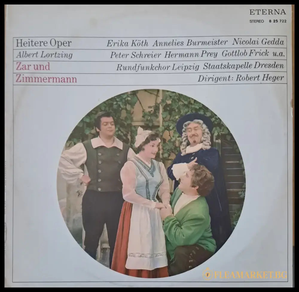Heitere Oper - Zar und Zimmermann - antique