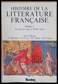 Histoire de la Litterature Francaise tome 1 - Du Moyen Age au ХVІІІ siecle - Книги