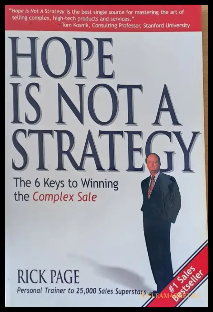 Hope is not a Strategy - Книги