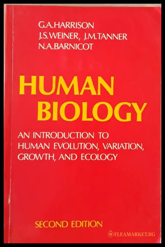 Human Biology second edition - Книги