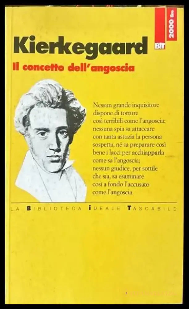 II concetto dell’ angoscia - Книги