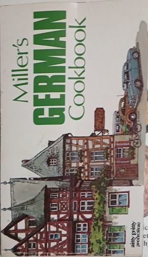 Miller's German Cookbook - корица