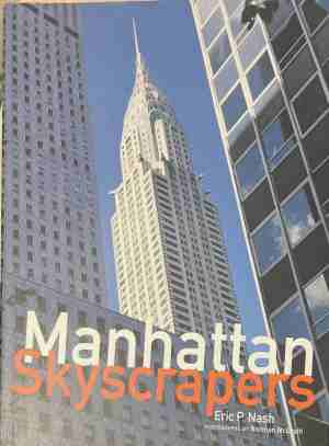 Manhattan Skyscrapers – Eric Nash, корица на книгата