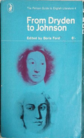 Корица на From Dryden to Johnson