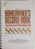 Корица на The homeowner's record book