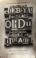 Корица на 2. Uluslararası Edebiyat Festivali Ordu, 2011