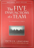The Five Dysfunctions of a Team – Patrick Lencioni, корица