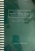 Корица на Workbook to Accompany Microeconomic Theory: Basic Principles and Extensions