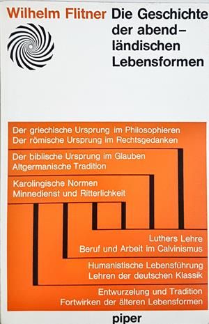 Die Geschichte der abendländischen Lebensformen - корица