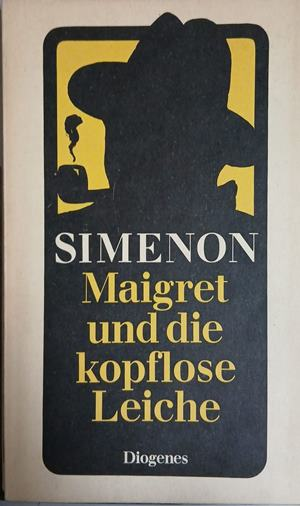 Maigret und die kopflose Leiche – Georges Simenon, корица
